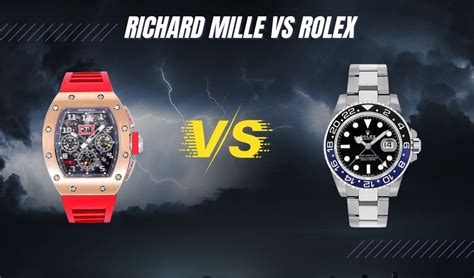 richard mille vs rolex.